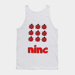 This is the NUMBER 9 Tank Top